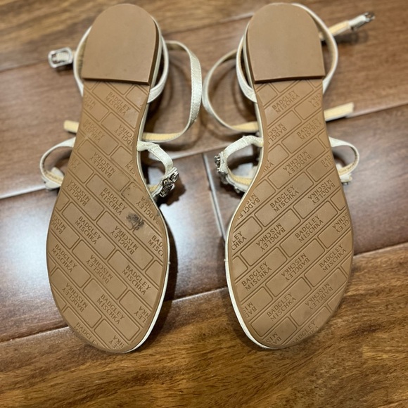 Badgley Mischka Women’s Cara Flat Embellished Sandal - Picture 3 of 3